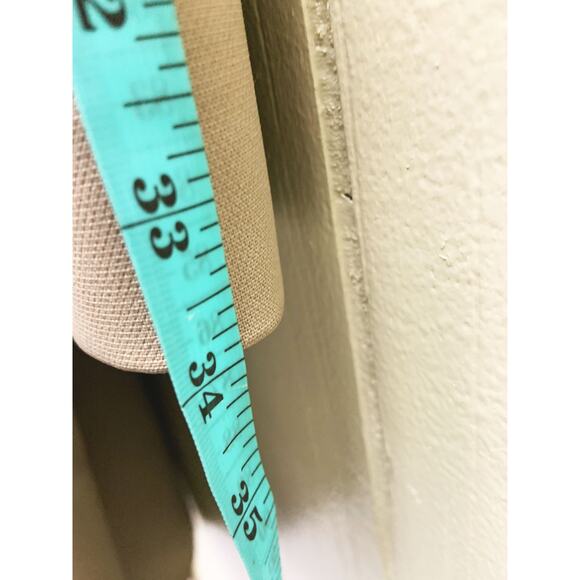 London Fog Maincoats Beige Khaki Tan Trench Coat Clipper Collar Size 46 - Picture 9 of 9